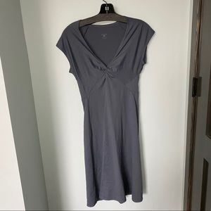 Grey Patagonia short sleeved dress size S GUC